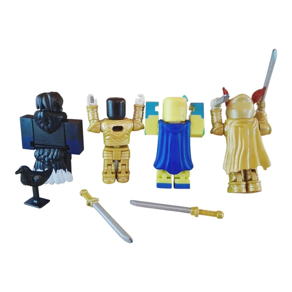 Lot of 4 Roblox Celebrity Mystery Box Figures With‎ Accessories